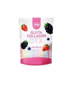 Joji Secret Collagen Drink Mix - 200,000mg Glutathione & Marine Collagen | Mixed Berry Flavor | Skin Radiance & Detox Support | 10 Sachets