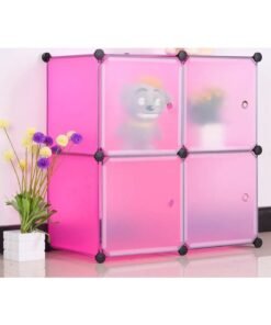 DubaiGallery 4 Cabinet Plastic cupboard / compartment cupboard / wardrobe / clothes cupboard / multi-function cupboard