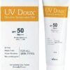 Brinton UV Doux Face & Body Sunscreen Gel With SPF 50 PA+++ | Clinically Proven, Matte Finish, Oil Free | Water Resistant, No White Cast | UVA/UVB Protection | For All Skin Types Men & Women (100g)