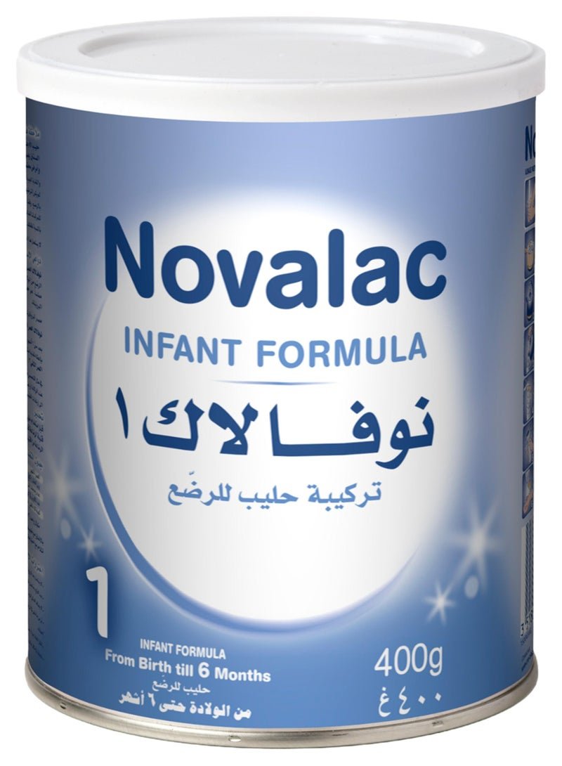 Novalac 1 Infant Milk Formula 0-6 Months 400grams