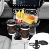 Motim 360 Rotatable Car Tray, Phone & Drink Holder, Multifunctional Cup Holder Cell Phone Holder Tray, Cup Holder Expander Tray,  Stay Organized, Ideal for Dining, Work, Entertainment, Travel