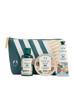 THE BODY SHOP Shea Mini Gift Set – Shower Cream (60 Ml) And Body Butter (50 Ml) And Hand Balm (30 Ml) – Intensive Shea Butter Moisture Trio For Very Dry Skin, Vegan And Nourishing Finish