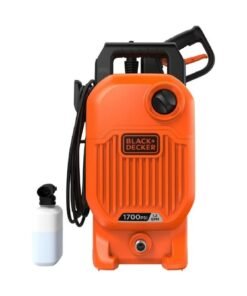 BLACK+DECKER 1700W 1800PSI Corded Compact Pressure Washer Orange and Black 30 x 40 x 40 cm BEPW1700-B5