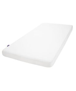 Clevamama Brushed Cotton Fitted Waterproof Mattress Cot Bed 70x140x15 Cm