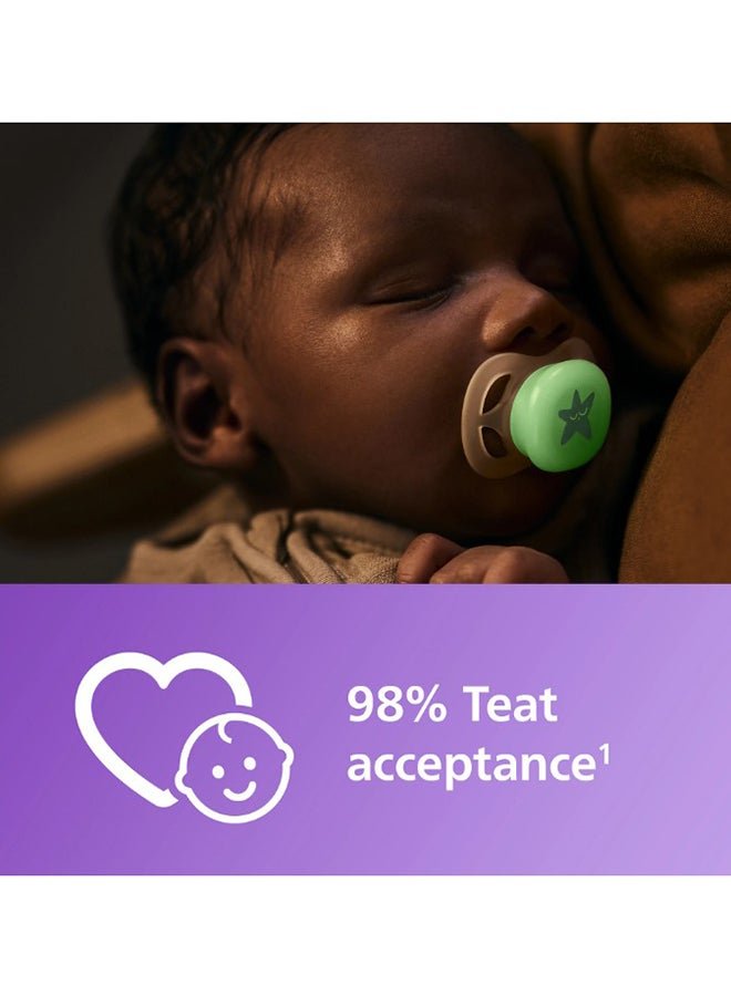 Philips Avent Ultra Start Nighttime Sthr 0-2M Girl X2 - Image 2