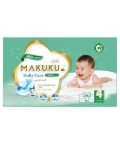 Makuku Daily Care Tape Diapers Size 4 9-14kg  7-11 months 96 Diapers