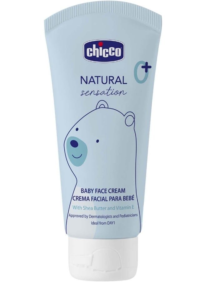 Chicco Natural Sensation Baby Face Cream 50ml 0m+