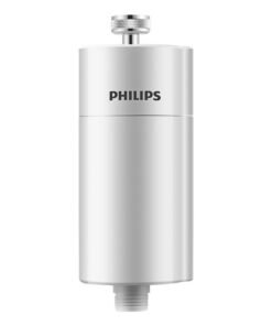 Philips Water-In-Line Shower Filter, Reduces Chlorine By Upto 99%, Easy to Install, Fits All Standard Hoses And Taps White