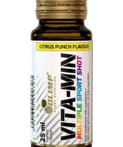 Olimp Sport Nutrition Vit-Min Sport Shot – Citrus Punch, 25ml | Fast-Absorbing Liquid Multivitamin for Energy & Recovery