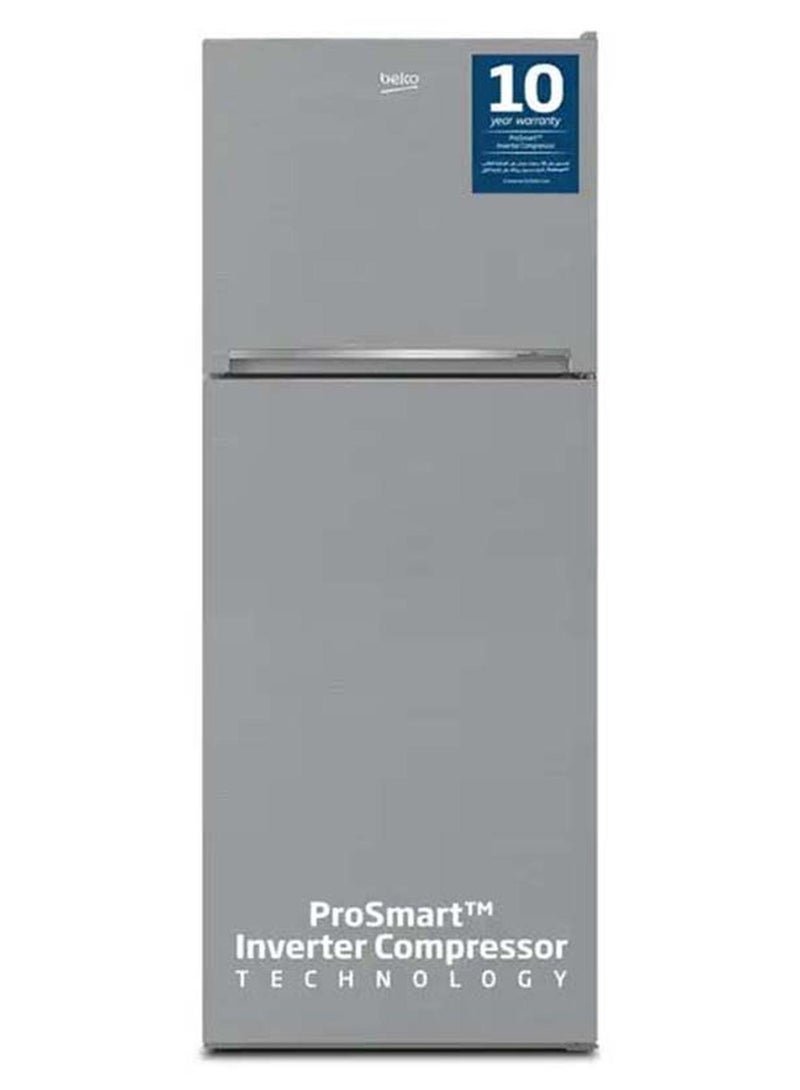 Beko 550L Gross (422L Net) Capacity, Double Door Refrigerator, Top Mount, No Frost, Harvest Fresh Technology, NeoFrost Dual Cooling, Low Noise, CoolRoom, 10 Years Warranty on ProSmart Inverter Compressor, Made in Thailand, RDNT550XS 130 W RDNT550XS Grey/Brushed Silver