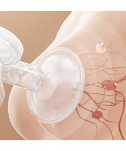 Be a better mom Wearable Double Electric Breast Pump with Lactation Function - Digital Display with Hands-Free and Lightweight Level 15 Pump, 180ml*2 Pcs Capacity, 2500mAh Battery, 3 Modes, and 9 Gears 53x35x57.2mm - Image 3