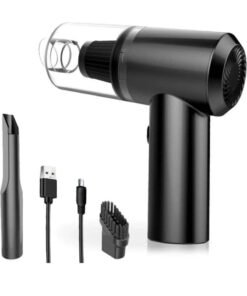 USB Mighty Mini Vacuum Cleaner Cherrybro 120W Battery Powered 2000mAh Power Vacuum Vacuum Cleaner Dust and Dirt for Home Car and Anywhere Vacuum Cleaner Easy to Carry and Store