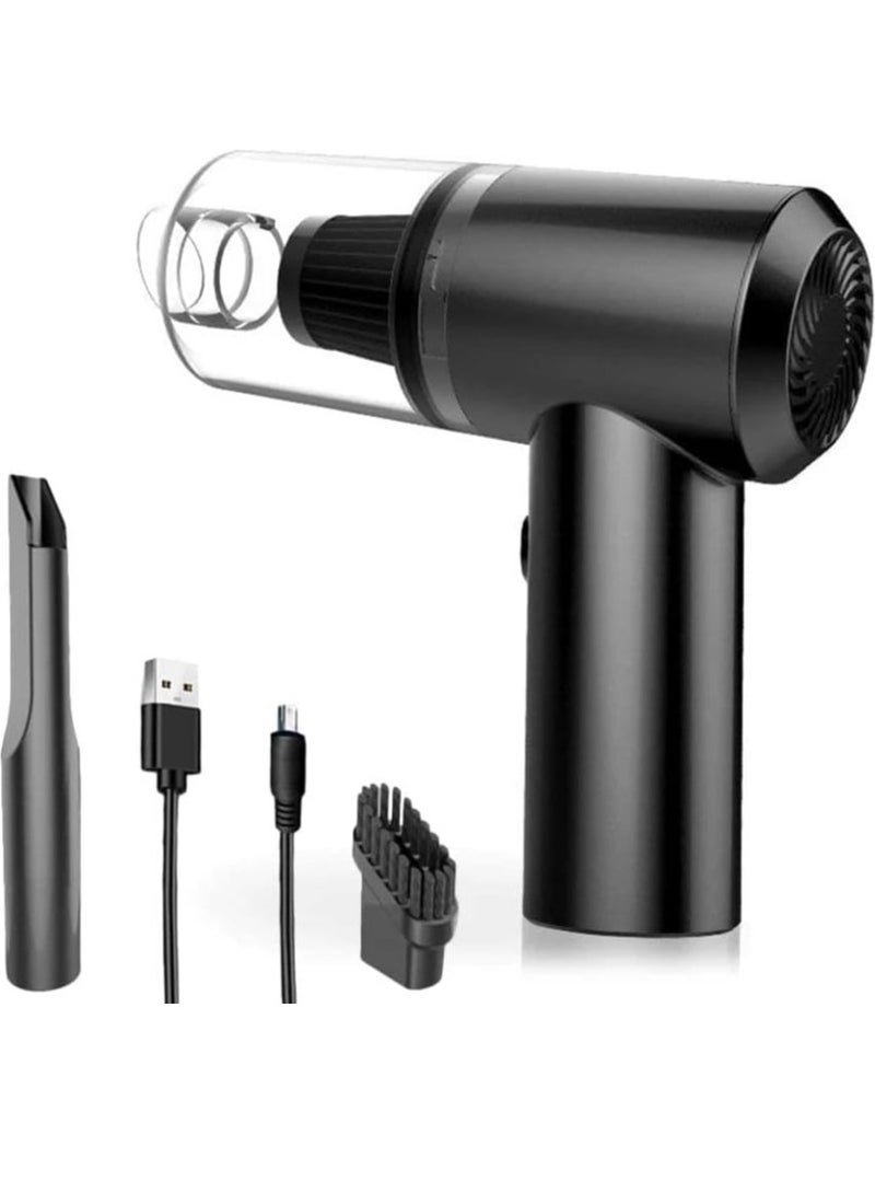USB Mighty Mini Vacuum Cleaner Cherrybro 120W Battery Powered 2000mAh Power Vacuum Vacuum Cleaner Dust and Dirt for Home Car and Anywhere Vacuum Cleaner Easy to Carry and Store