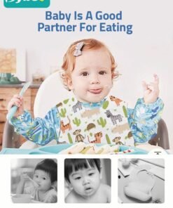 Bybeo 40pcs Baby Disposable Travel Bibs for Girls and Boys with Individual Package - Soft, Leak Proof & Convenient