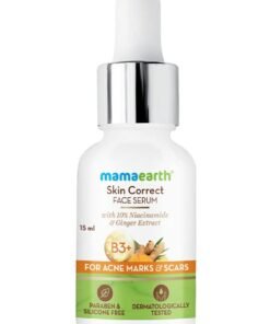 Mamaearth Skin Correct Face Serum With Niacinamide and Ginger Extract For Acne Marks and Scars, 15ml