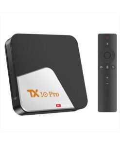Tx Smart TV Box TX10 Pro 8K Android Streaming Device with 16GB RAM 256GB Storage Dual WiFi 2.4G/5GHz Bluetooth 5.0 & Voice Control GCC Compatible