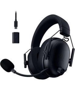 RAZER BlackShark V3 Wireless Gaming Headset for PC: 50mm Drivers - Super Wideband Mic - 2.4 GHz, Bluetooth, USB - Works with Mac, PS5, Nintendo Switch, Smartphone - 70 Hr Battery - Black