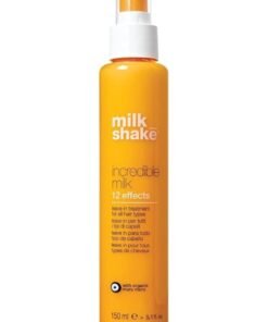 Milk Shake Incredible Milk Leave-In Repair Treatment for All Hair Types - Prevents Split Ends, Controls Frizz, Adds Volume & Shine, Easy Straightening (Organic Muru Muru Butter, 150 ml)