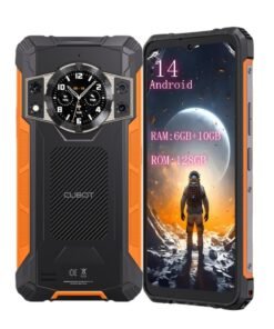 Cubot KingKong ACE 2 Built Tough, Ready to Rough 6.56" 2K Display Up to 16GB RAM + 128 ROM 5100mAh battery 48MP Camera Triple Rear Cameras Waterproof  NFC  Dual Flashlight Finger-scanner