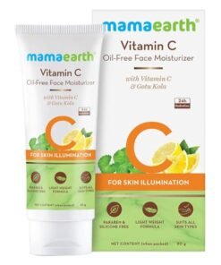 Mamaearth Vitamin C Oil-Free Moisturizer For Face with Vitamin C & Gotu Kola for Skin Illumination – 80 ml