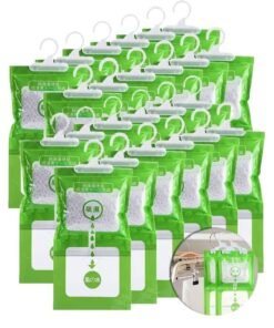 Haidue 24-Piece Hangable Moisture Absorbing Bags Multicolour 36x16cm