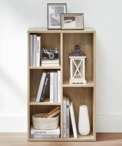 MODERN HOME Multifunctional Shelf for Kid's Room and Office - Organizer for Toys, Books, and Supplies, Beige