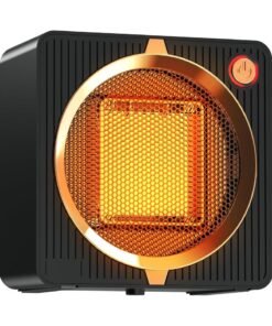 ORIONMAX 500W Mini PTC Fan Heater, Portable & Compact, Overheat & Tip-Over Protection, Single-Speed Warm Air, ABS Body, Ideal for Home, Office, Bedroom