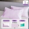 Disposable Cute Pillowcase Travel Portable Winter Thickened Large Household Double Hotel Supplies Suit Wholesale-Color:Taro Purple -Specifications: Sterile And Thickened