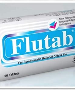 FLUTAB For Cold and Flu 20 Film Coated Tablets