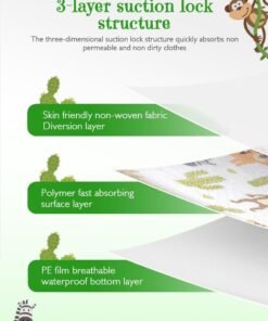 Alternative view of URbazaar 40-Pcs Disposable Baby Bibs for Feeding Drooling – Travel Bibs for Baby  Absorbent + Leakproof Disposable Bibs Baby