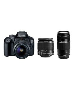 Canon EOS 4000D Zoom Kit With EF-S 18-55mm f/3.5-5.6 III Lens With EF 75-300mm f/4-5.6 III USM Lens 18MP Built-In Wi-Fi And Bluetooth