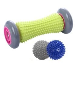 RATSAW Foot Roller Massage Ball for Relief Plantar Fasciitis and Reflexology Massager for Deep Tissue Acupresssure Recovery for PLA Relax Foot Back Leg Hand Tight Muscle
