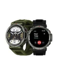 Haino Teko RW-24 Sports Smartwatch – Bluetooth Calling, Fitness Tracker, Heart Rate & Sports Mode, Waterproof, Compatible with Android & iOS – Green