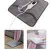 DUNISO Heated Foot Warmer,Foot Warmer Pad Soft Winter Feet Warmer Foot Heating Pad Heated Foot Warmer for Men and Women with Cold Feet Electric Heating Pad for Home Office Soft and Breathable Perfect Relaxation Gift