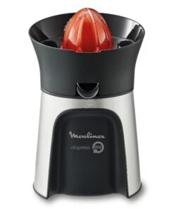 Moulinex Juicer | Vita Press Direct Serve Citruss Press | Orange Juicer |  2 Years Warranty | 100 W PC603D27 Stainless Steel / Coal