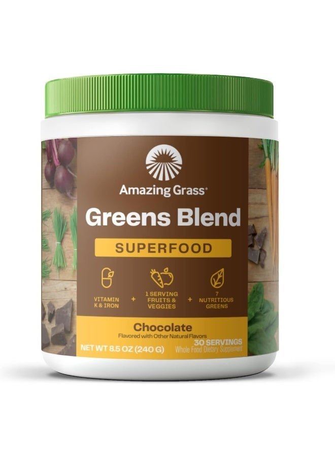 Amazing Grass Greens Blend Superfood - Chocolate