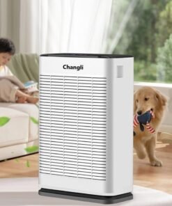Changli Air Purifier for Home,Office and Large Room Air Filter with Smart PM2.5 Sensor, Air Cleaner with Sleep Mode and Timer, Removes Dust, Allergens, Odors,Can filter formaldehyde, microorganisms，Removes Pollen, Pet Hair