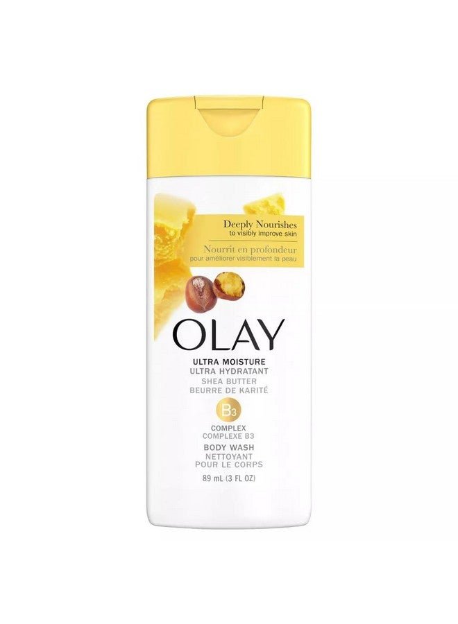 Olay Ultra Moisture Body Wash 3Oz Travel Size (Pack Of 3)