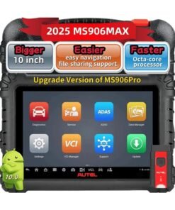 Autel MaxiSYS MS906 MAX - 10.1" Android-Based Diagnostic Tablet