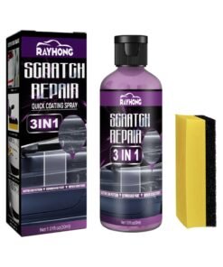 RAYHONG Car Scratch Remover Repair Kit, Car Paint Scratch Repair Wax, Car Deep Scratches Polishing Kit