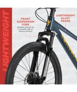 Spartan Maverick Mountain Bike | 24 Inch Wheel Size | 7 Speed Shimano Gears | Grey Color - Image 5
