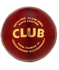 SG Club Red Cricket Leather Ball