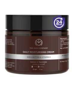 The Man Company Daily Moisturising Winter Cream With Shea Butter And Vitamin E For Moisturizing And Hydrating, All Skin Types, 50 GM