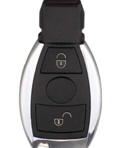althiqahkey 2 Button Key Shell Only for Mercedes Benz after 2000+ NEC&BGA replace NEC Chip with logo