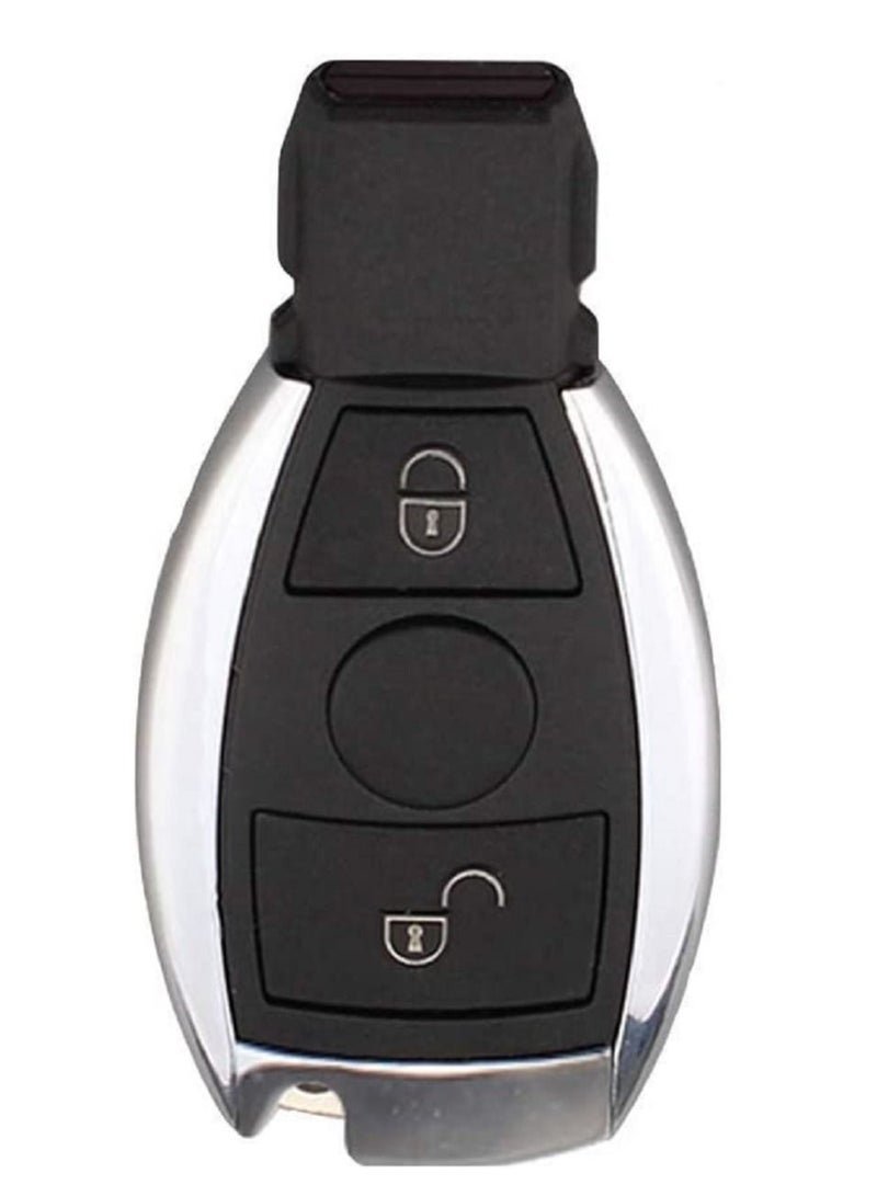 althiqahkey 2 Button Key Shell Only for Mercedes Benz after 2000+ NEC&BGA replace NEC Chip with logo