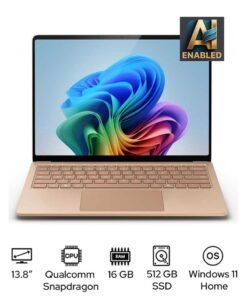 Microsoft Surface Laptop 7 Copilot+ PC Laptop With 13.8-Inch Display, Qualcomm Snapdragon X Plus Processor/16GB RAM/512GB SSD/Qualcomm Adreno Graphics/Windows 11 Home English/Arabic DUNE
