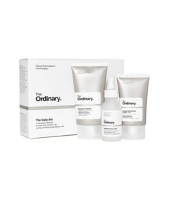 The Ordinary The Daily Set : 
Squalane Cleanser 50ml + Hyaluronic Acid 2% + B5 30ml + Natural Moisturizing Factors+HA 30ml 1 x 50
2 x 30ml