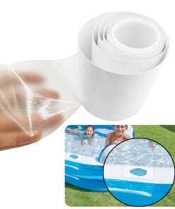 Gardern TPU Pool Patch Repair Kit,Self-Adhesive Inflatable Repair Tape,Inflatable Patch Repair Kit Waterproof, Repair Supply for Swimming Ring Inflatable Tent Canvas Canopy Tubes Air Bed-15CM*1M