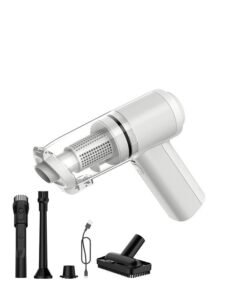 Rich Life Handheld Vacuum Cleaner Cordless | High Suction Power | Rechargeable Mini Air Duster 3-in-1 | Car & Home Wireless Vacuum | Model HD6673