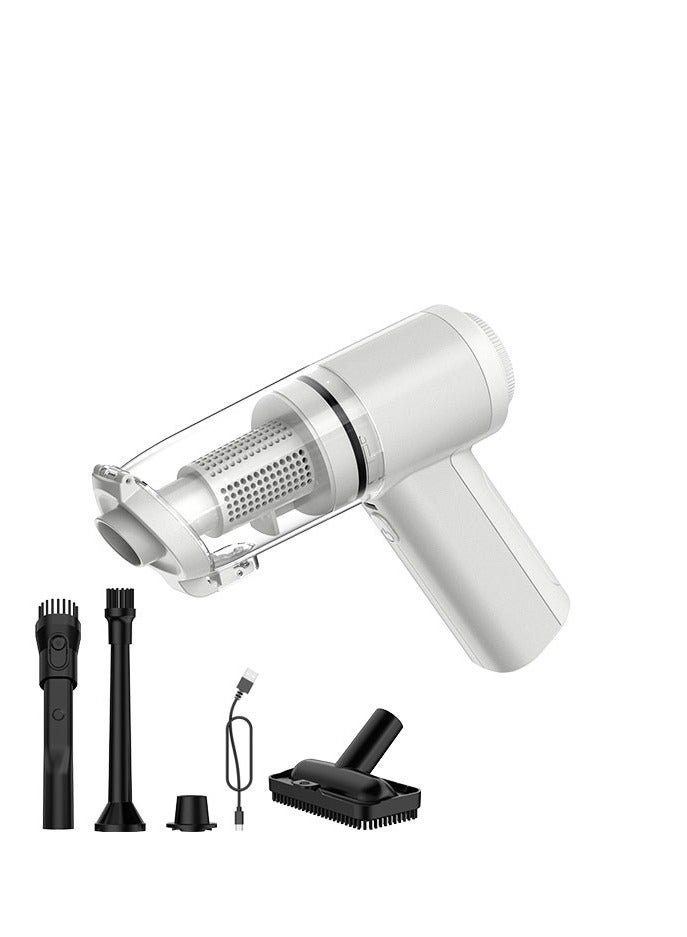 Rich Life Handheld Vacuum Cleaner Cordless | High Suction Power | Rechargeable Mini Air Duster 3-in-1 | Car & Home Wireless Vacuum | Model HD6673